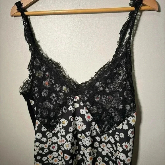 Zara daisy floral slip lace  dress S - Picture 4 of 6